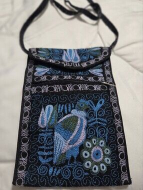 Unique Hand-Embroidered Crossbody Bag